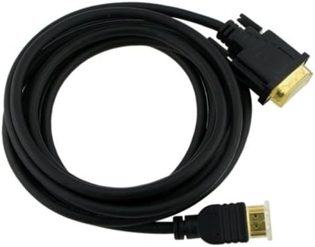 Zagall HDMI Férfi DVI-D Férfi Egyetlen Link Kábel - 10 Láb (V1.3)