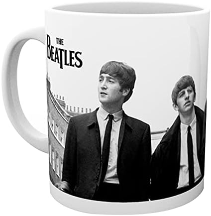 GBeye A Beatles Londonban Kerámia Kávés Bögre Tea 11 Oz. Zene Művész Együttes Drinkware Home & Konyha Alapvető Ajándék