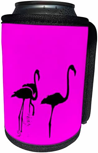 3dRose Minimalista Három Flamingók Fekete Sziluett A Rózsaszín - Lehet Hűvösebb Üveg Wrap (cc-361021-1)