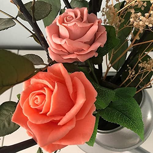 Bloom Rózsa Virág 3D Szilikon Öntőforma Gyanta Virág, Szappant, Gyertyát, Hogy DIY Formák Esküvői Torta Penész Epoxi Díszítő
