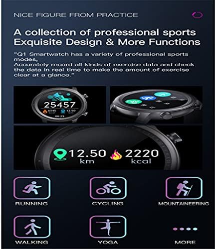 DROOS 1.28 Full Touch Fitness Tracker Bluetooth Hívás, pulzusmérő, Üzenet,IP68 Vízálló Sport Acticity Tracker,H(D)(H)