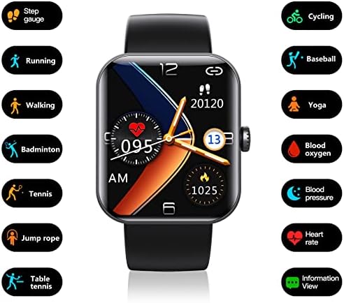 FUDGIO Bluetooth Divat Smartwatch Upgrade - F57L Vércukorszint Smartwatch Nem invazív vércukor Vizsgálat Intelligens Karóra