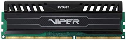 Patriot Viper 3 Sorozat, Fekete Mamba, DDR3 8 GB (2 x 4 GB) 1600 mhz-es Dual Channel Kit (PV38G160C9K)