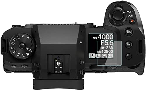 XH2S képernyővédő fólia Kompatibilis a Fujifilm X-H2 / X-H2S Fényképezőgép (2 TOP & 2 LCD Képernyő), WH1916 9H Edzett Üveg
