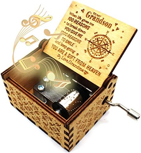 ukebobo Fa Music Box - Te vagy A Napfény, zenedoboz, Ajándékok a Nagymama, hogy az Unokája - 1 Állítsa（100）